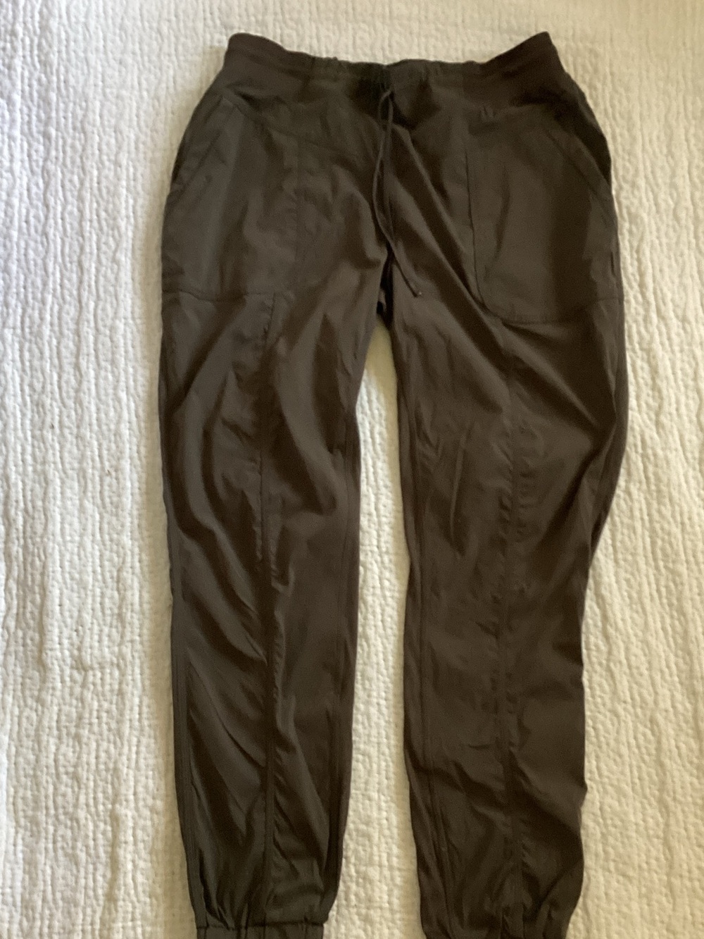 Women khaki green indyeva Jogger Pants - Casual Drawstring Trousers